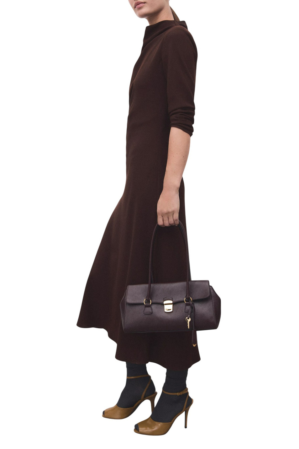 Женский Mango Платье CARO с драпировкой (цвет ), артикул 17047808 | Фото 2