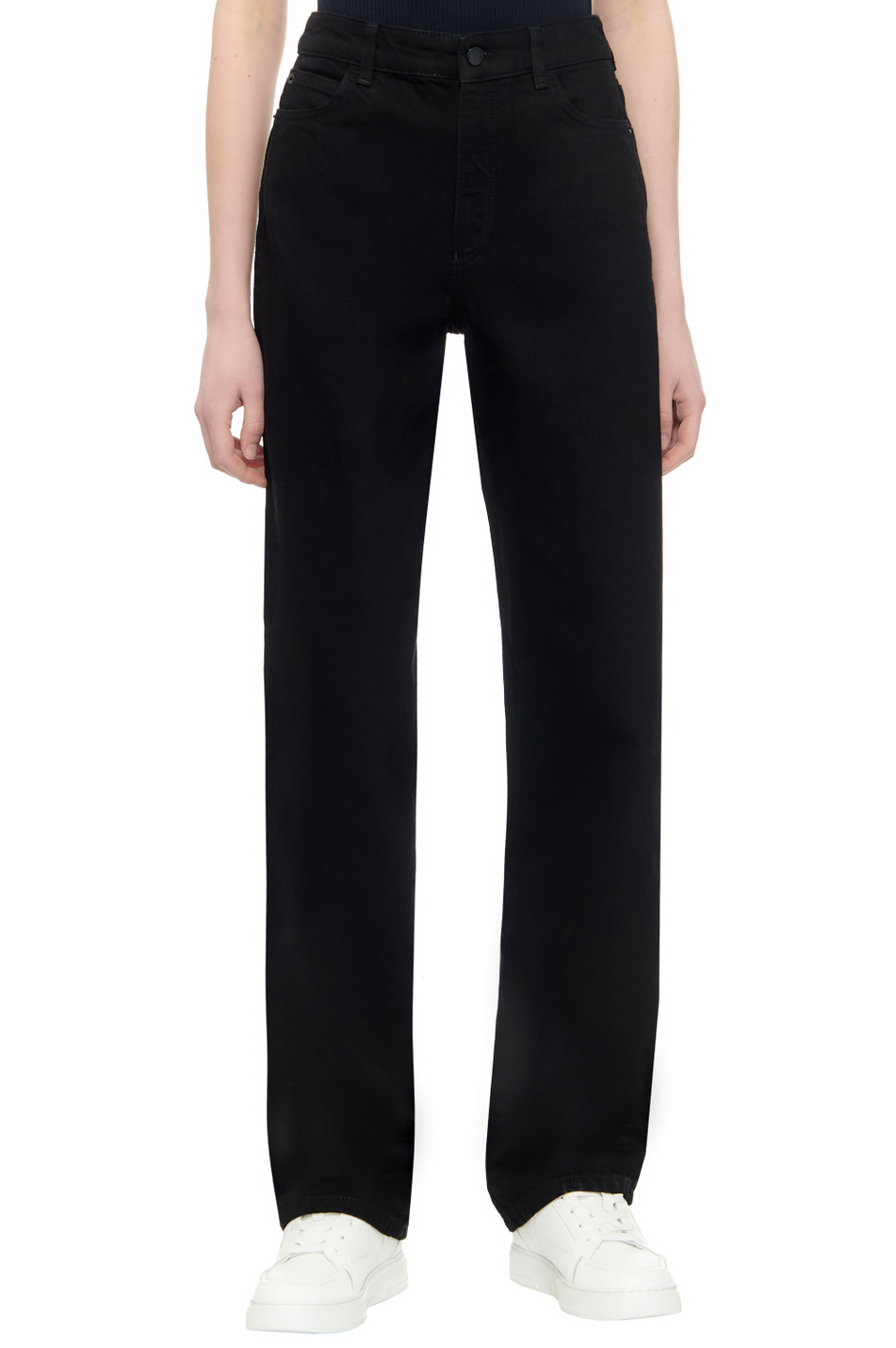 Женский Emporio Armani Джинсы из натурального хлопка (цвет ), артикул 3D2J4B-2DADZ | Фото 1