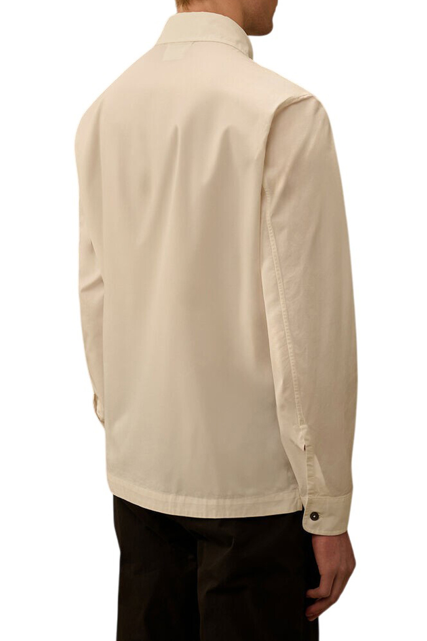 Мужской C.P. Company Куртка-рубашка с фирменной линзой (цвет ), артикул 20CMOS156A110143G | Фото 5