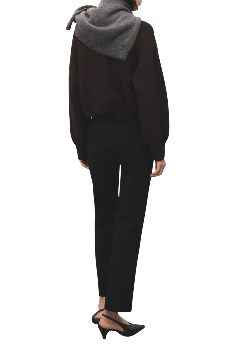 Женский Mango Брюки NEWCOLA укороченные (цвет ), артикул 27091266 | Фото 4