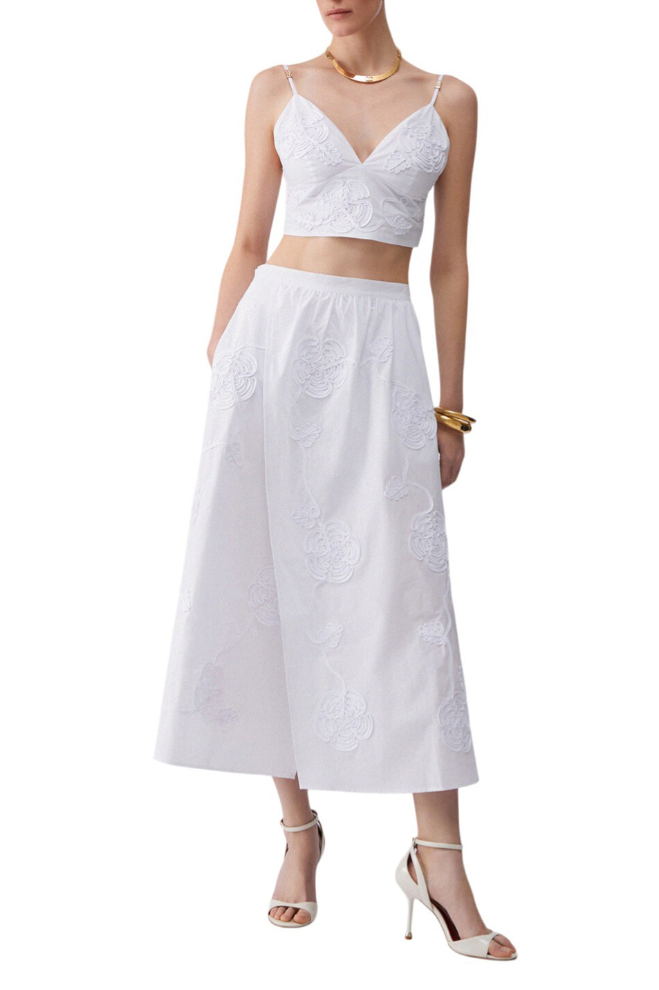 Женский Liu Jo Юбка с вышивкой (цвет ), артикул CA6178T039A | Фото 2