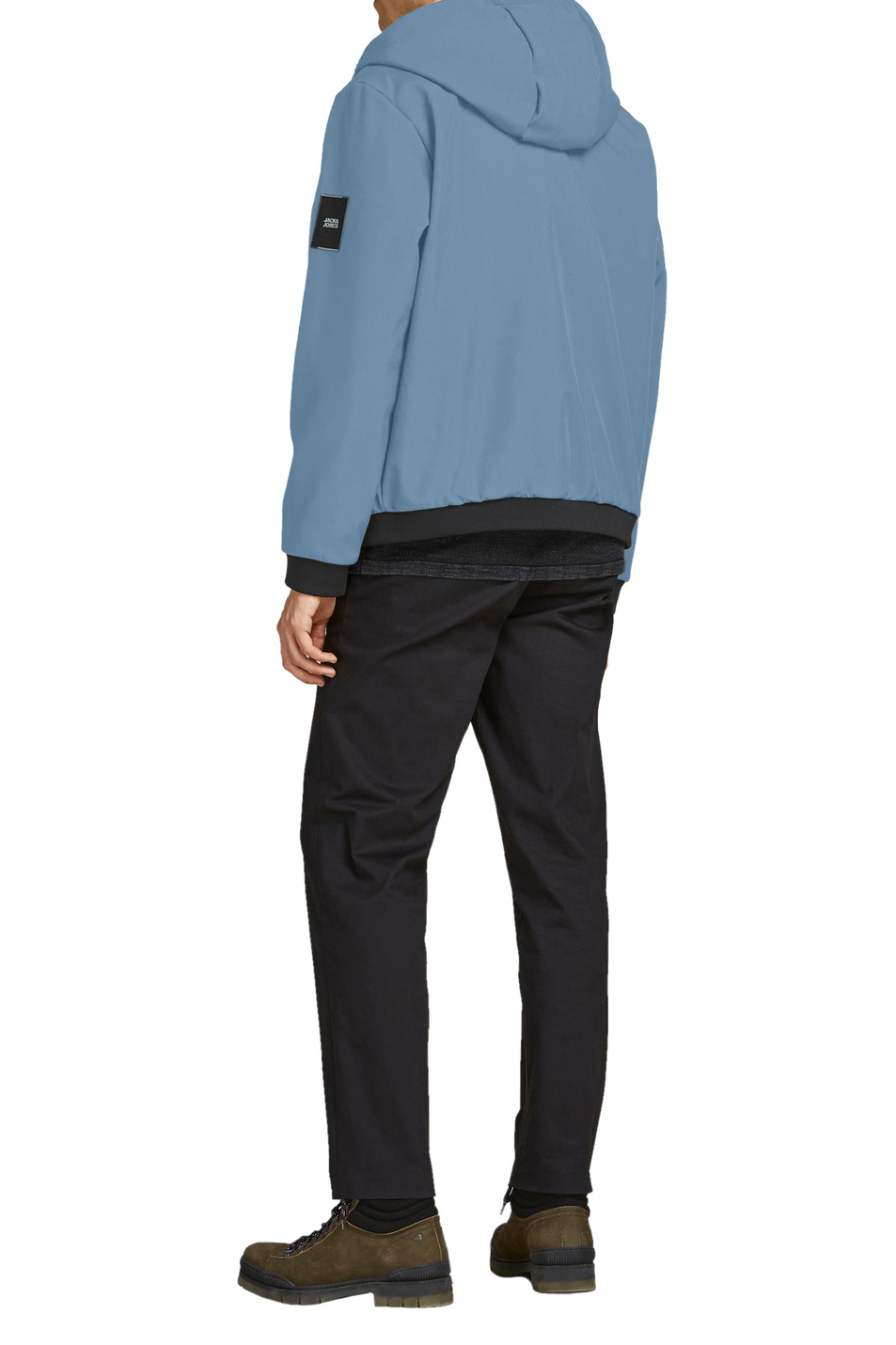 Мужской Jack & Jones Куртка на молнии с капюшоном (цвет ), артикул 12195434 | Фото 4