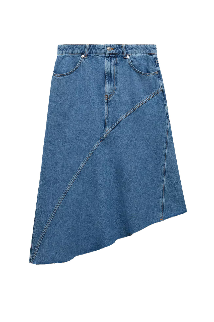 Юбка ASHER джинсовая|Основной цвет:Синий|Артикул:67059232 | Фото 1
