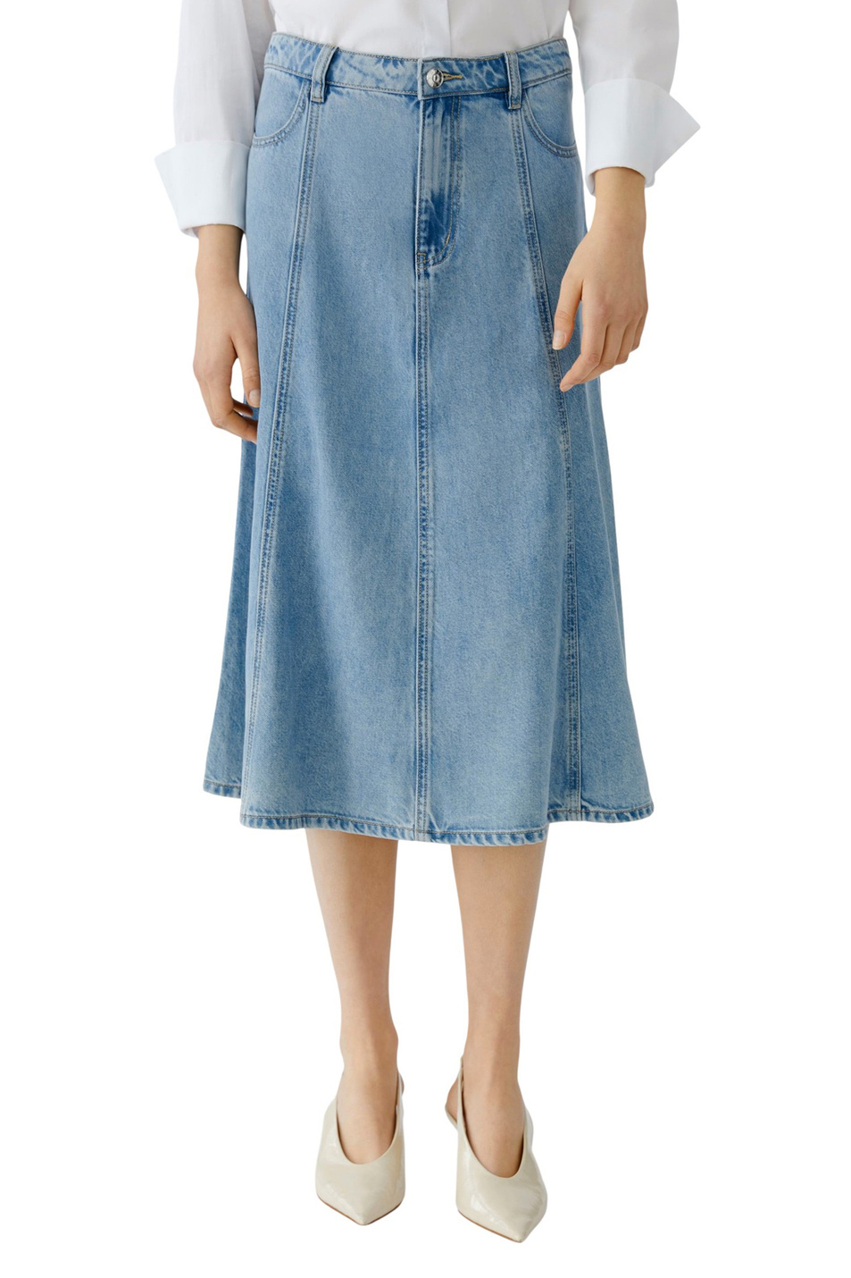 Женский OUI Юбка джинсовая (цвет ), артикул 97105 | Фото 4