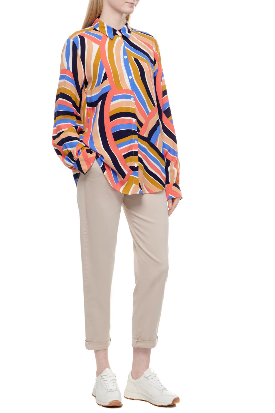 Женский Gerry Weber Рубашка с принтом (цвет ), артикул 965031-31442 | Фото 3
