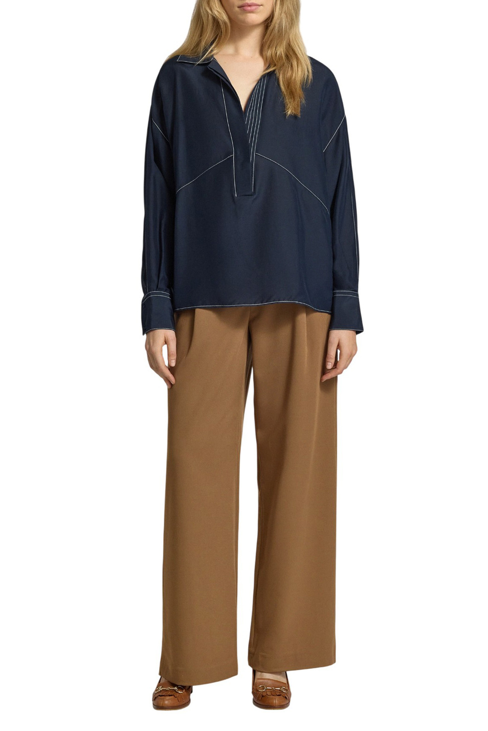 Женский BOSS Блузка Brizzy (цвет ), артикул 50553867 | Фото 3