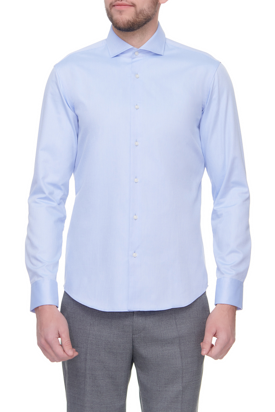 BOSS Рубашка H-JOE из натурального хлопка (цвет ), артикул 50464315 | Фото 1