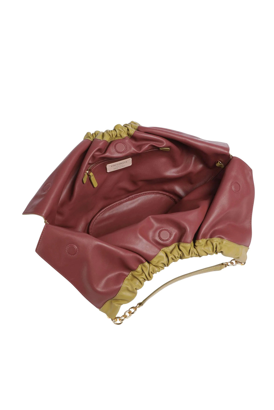 Сумка SMASH из натуральной кожи|Основной цвет:Зеленый Женский Coccinelle Сумка SMASH из натуральной кожи (цвет ), артикул E1U5F110201 | Фото 3