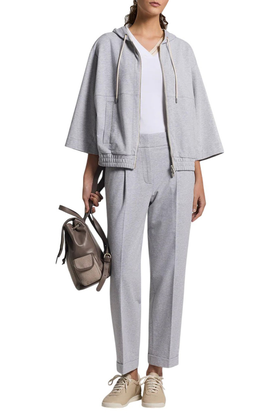 Женский Peserico Футболка из эластичного хлопка (цвет ), артикул A06741J0-5669A | Фото 3