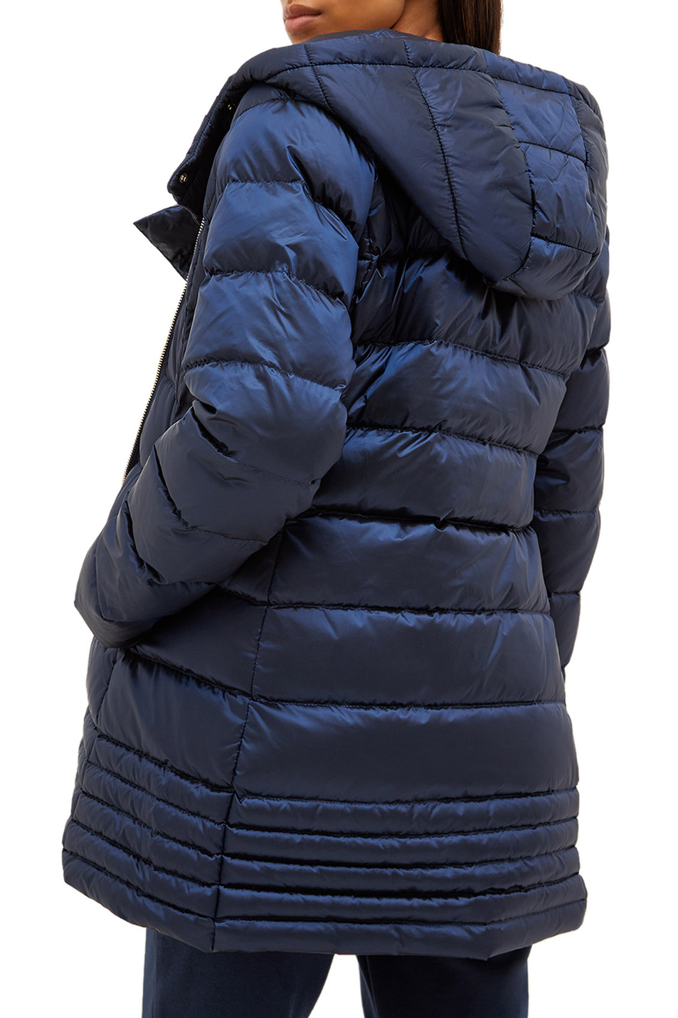 Женский Liu Jo Куртка из блестящего нейлона на молнии (цвет ), артикул TF2181T8782 | Фото 5