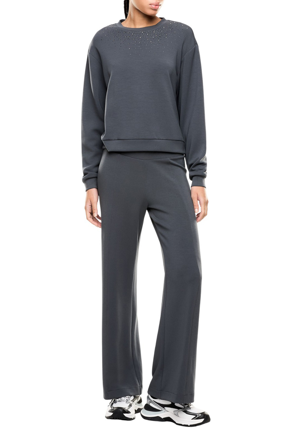 Женский EA7 Костюм спортивный со стразами (цвет ), артикул 7W000975-AF24375 | Фото 2