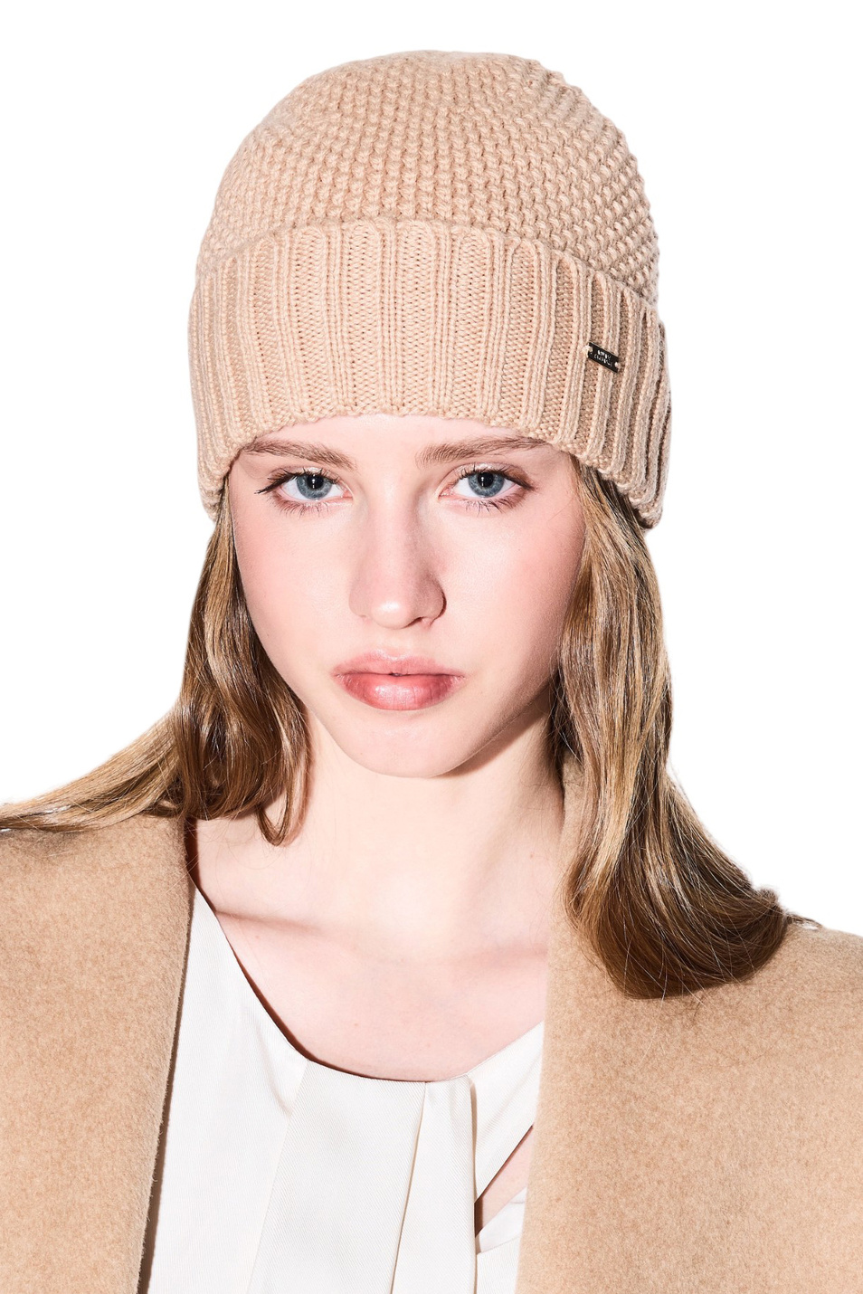 Женский Armani Exchange Шапка из смесовой шерсти (цвет ), артикул XW001499-AF16604 | Фото 3