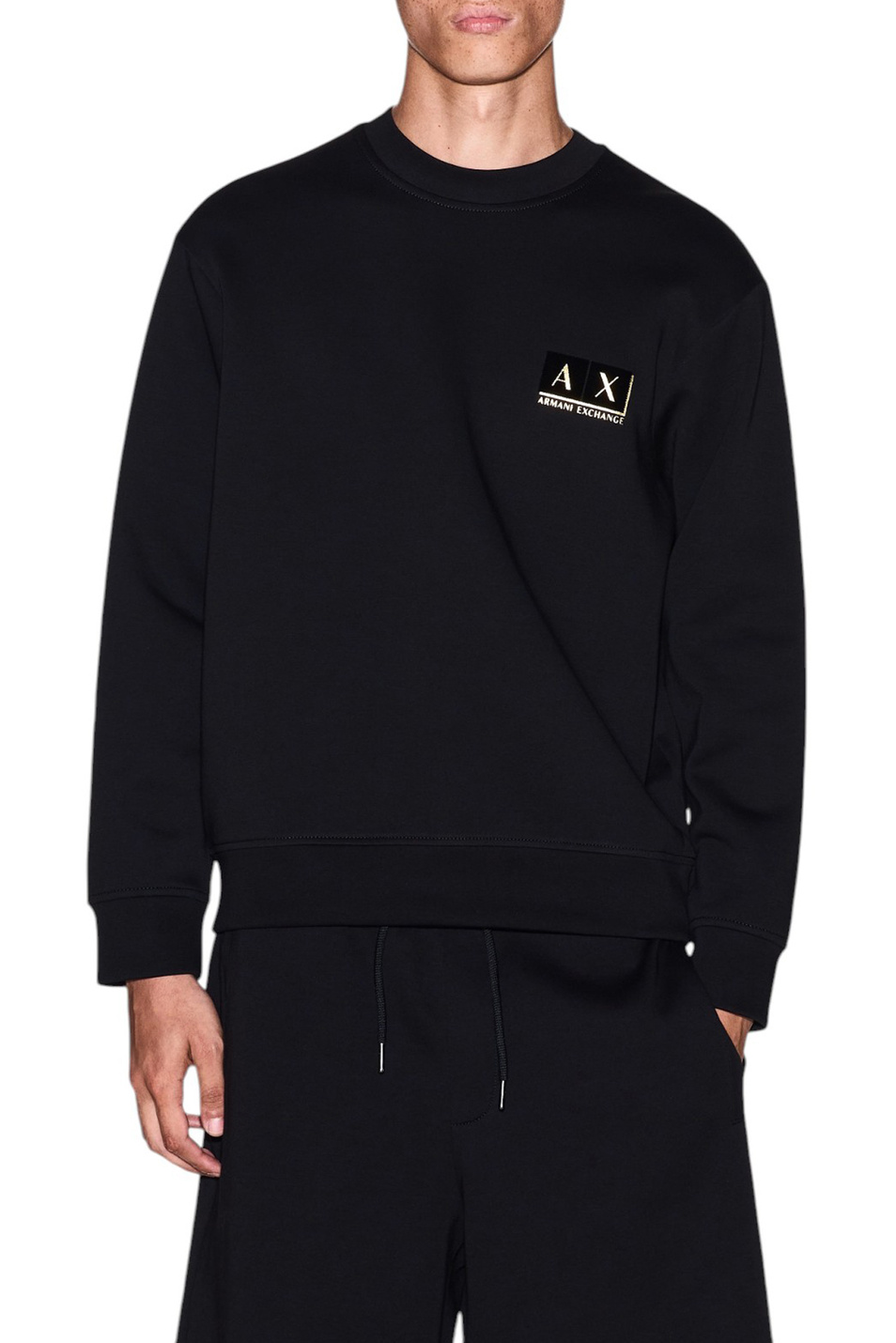 Мужской Armani Exchange Свитшот с логотипом (цвет ), артикул XM001892-AF10818 | Фото 3