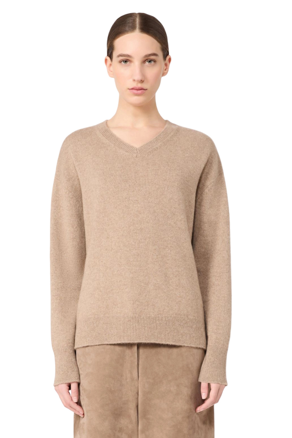 Женский Max Mara Джемпер FATA из кашемира (цвет ), артикул 2629366153 | Фото 3