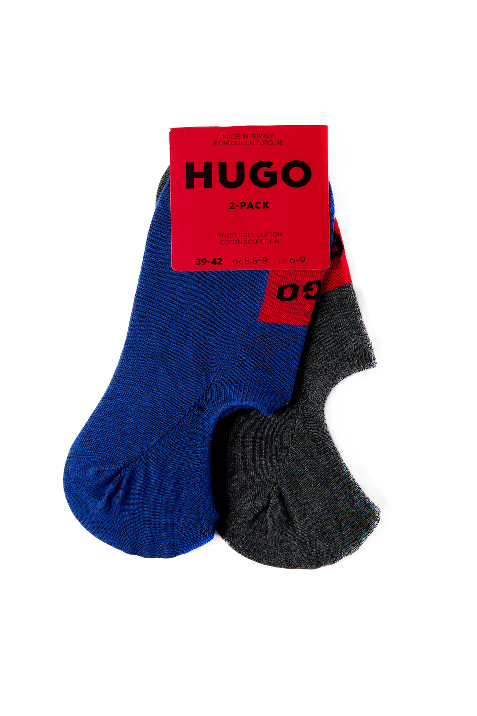 Мужской HUGO Носки-следки в комплекте из 2 пар (цвет ), артикул 50468117 | Фото 1