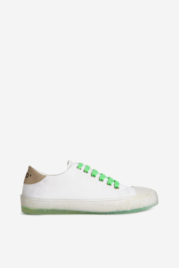 Низкие кроссовки из текстиля|Основной цвет:Белый|Артикул:FWW36091A.13141 | Фото 1