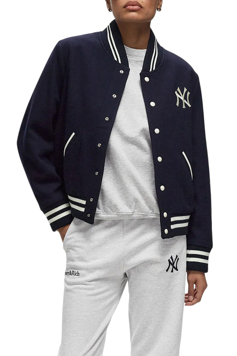 Женский Sporty & Rich Бомбер с логотипом (цвет ), артикул OW007505635BL32 | Фото 3