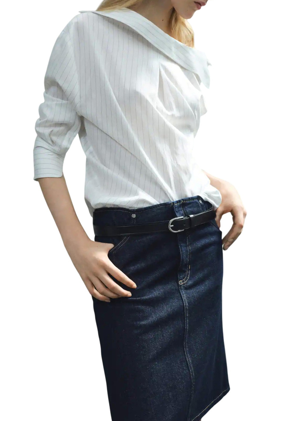 Женский Mango Юбка джинсовая MENPHIS (цвет ), артикул 17056744 | Фото 3