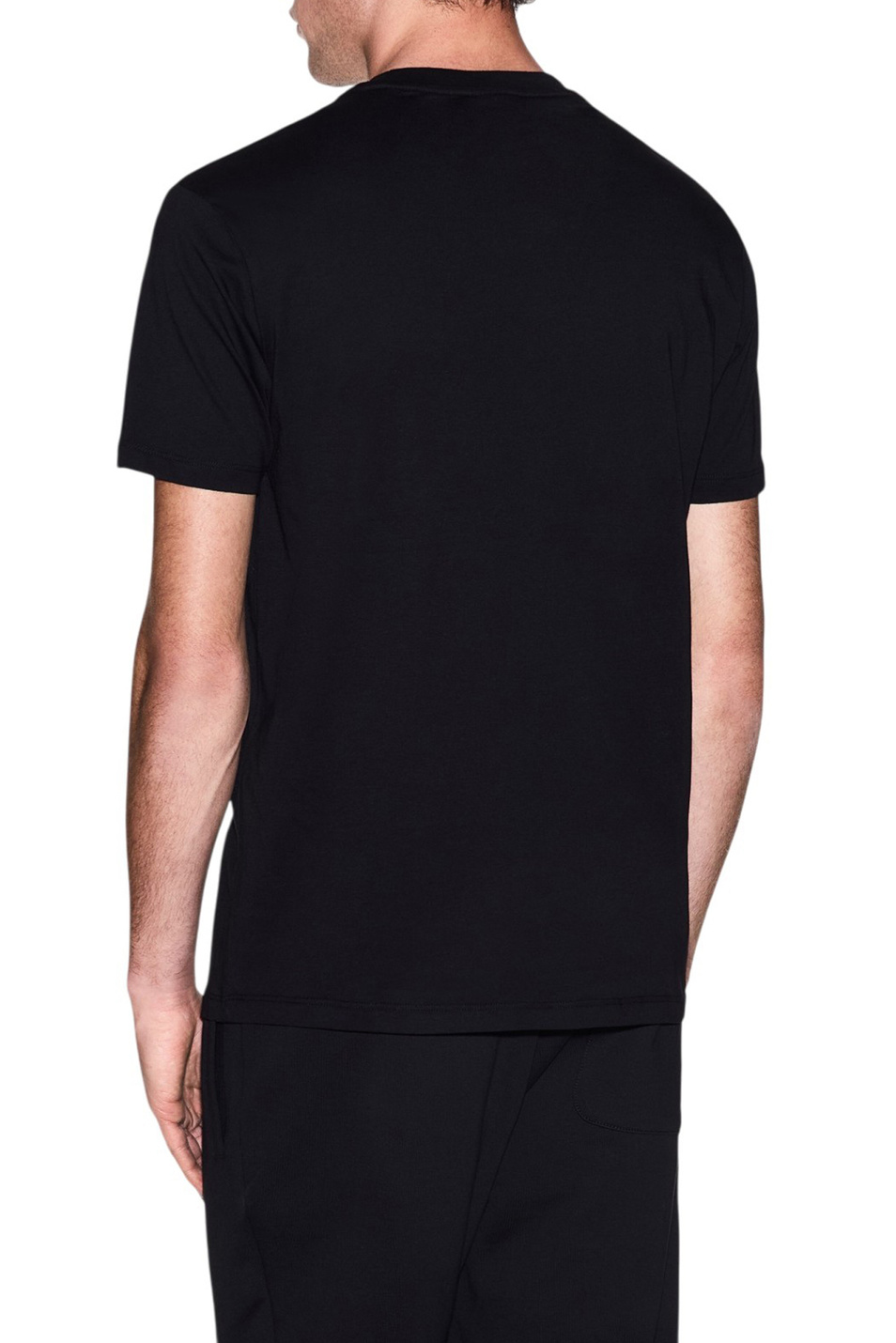 Мужской Armani Exchange Футболка из хлопка с логотипом (цвет ), артикул XM002178-AF12308 | Фото 4