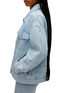 HUGO Джинсовая куртка с вышивкой ( цвет), артикул 50474023 | Фото 4