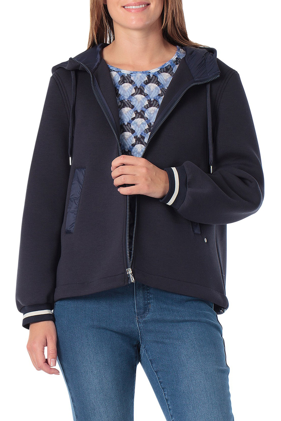 Женский Gerry Weber Толстовка однотонная (цвет ), артикул N62201 | Фото 4