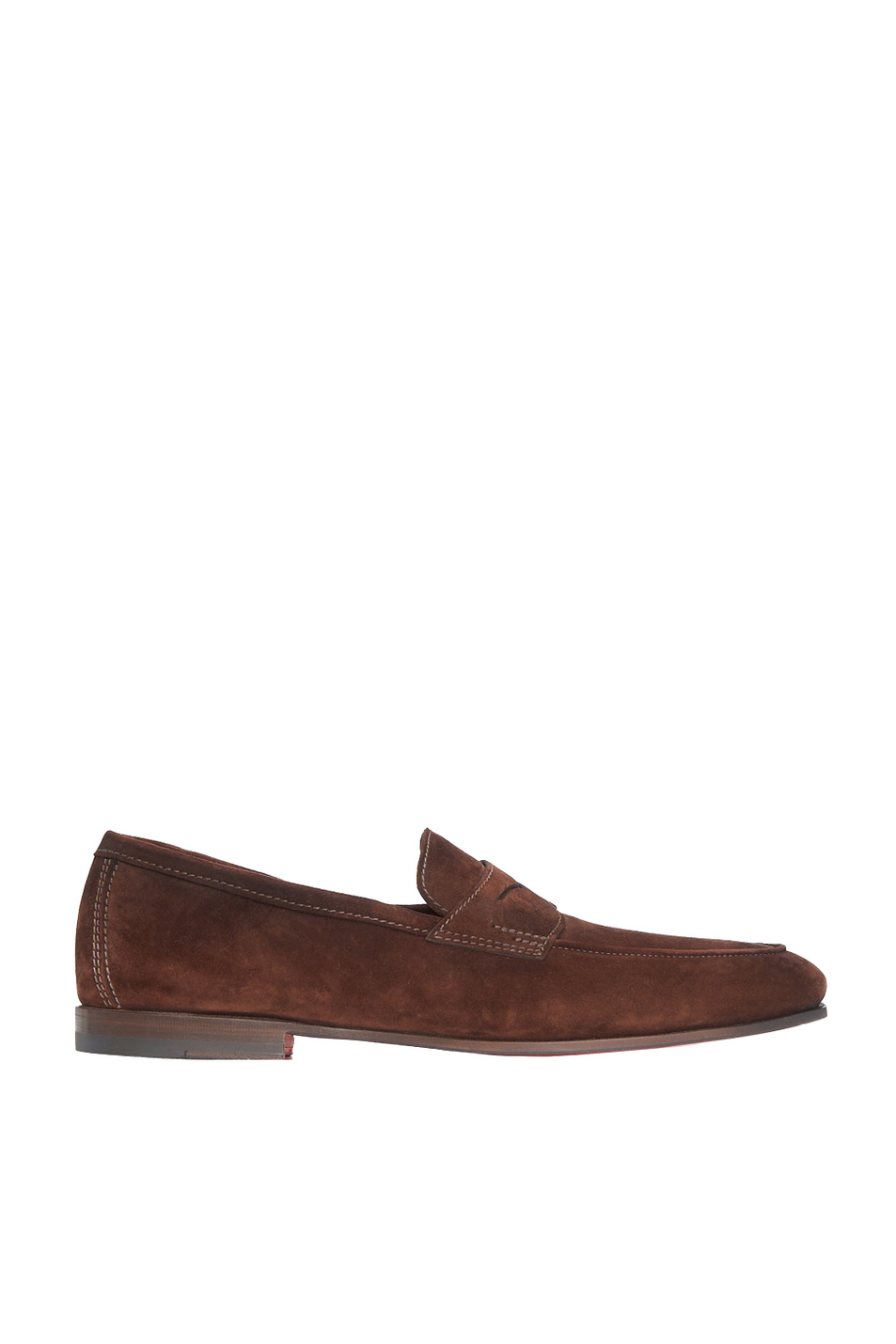 Мужской Santoni Лоферы из натуральной замши (цвет ), артикул MCNG18837SA4SEAAS26 | Фото 1