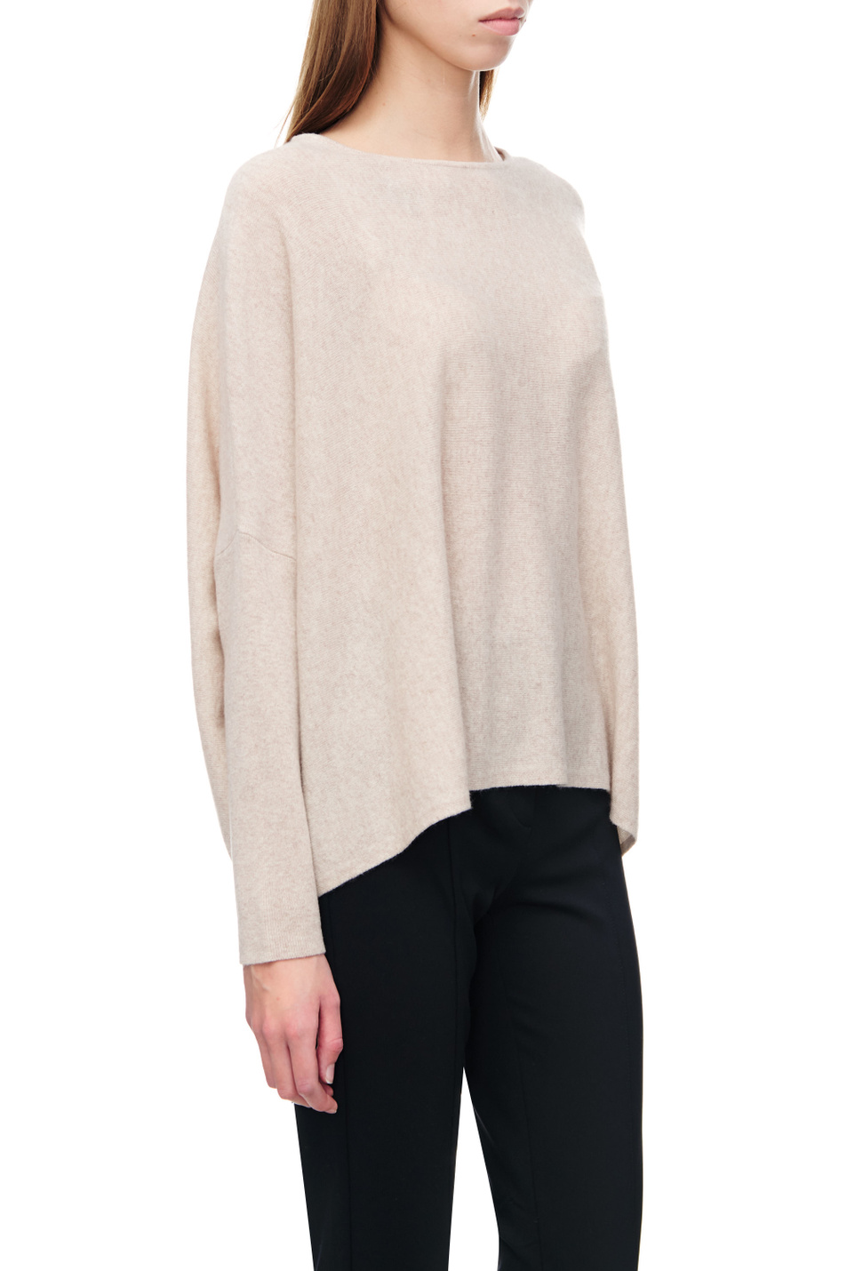 Женский Gerry Weber Однотонный джемпер свободного кроя (цвет ), артикул 871014-35707 | Фото 5