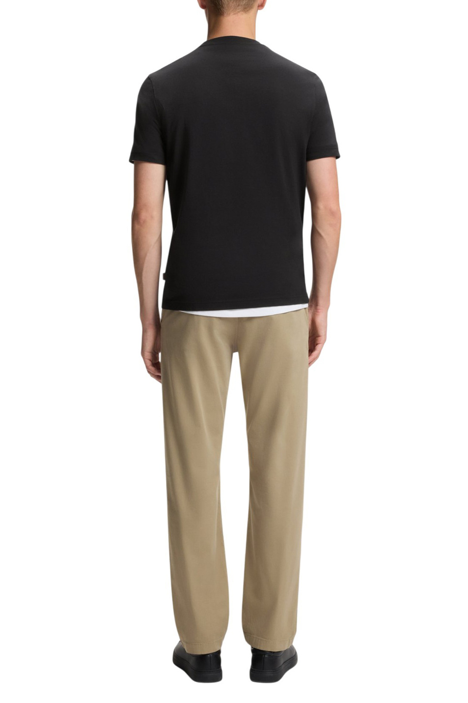 Мужской BOSS Футболка Plain из хлопка (цвет ), артикул 50556023 | Фото 4