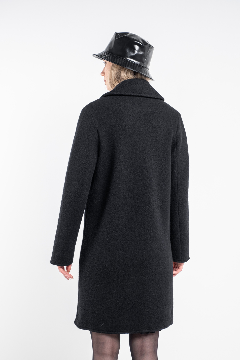 Женский Emporio Armani Двубортное пальто из смесовой шерсти (цвет ), артикул 6H2LT2-2M07Z | Фото 8