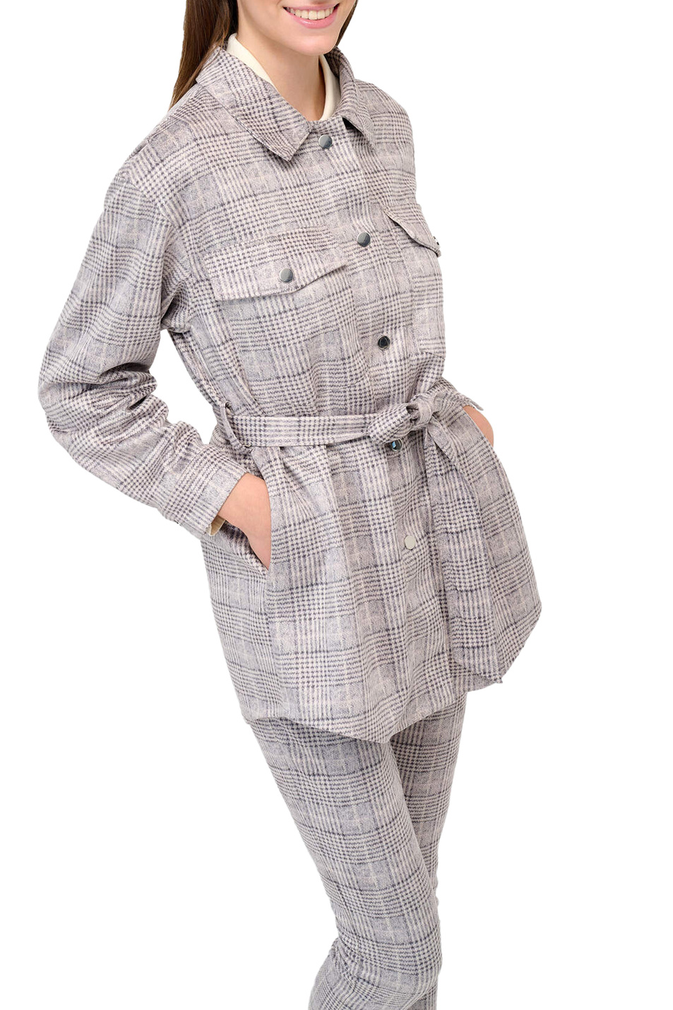Orsay Жакет с поясом и накладными карманами (цвет ), артикул 499008 | Фото 3