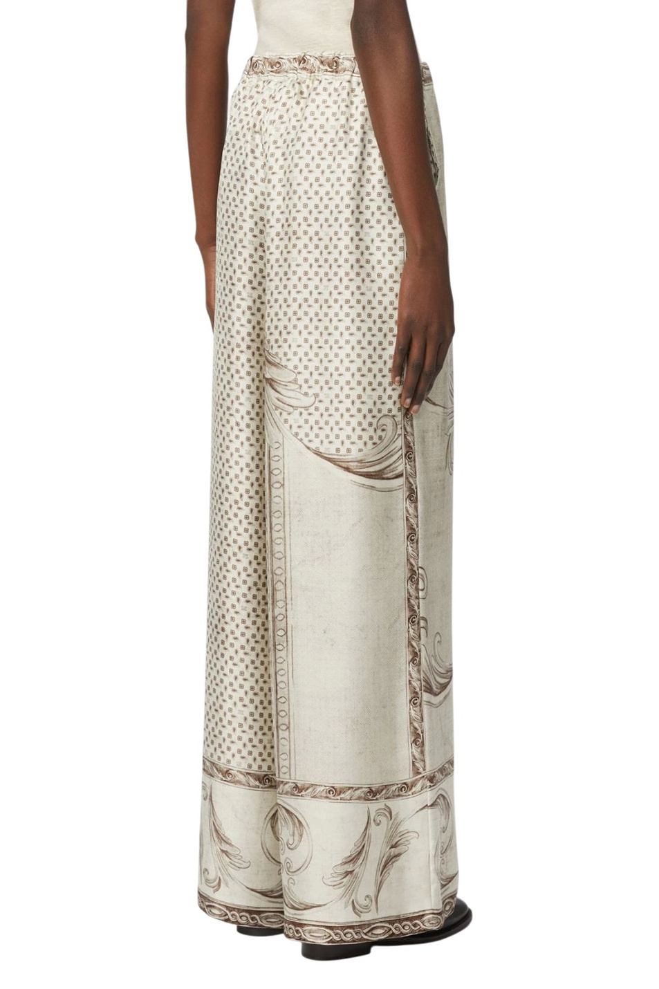 Женский Max Mara Брюки RIVE из шелка (цвет ), артикул 2611131121 | Фото 4