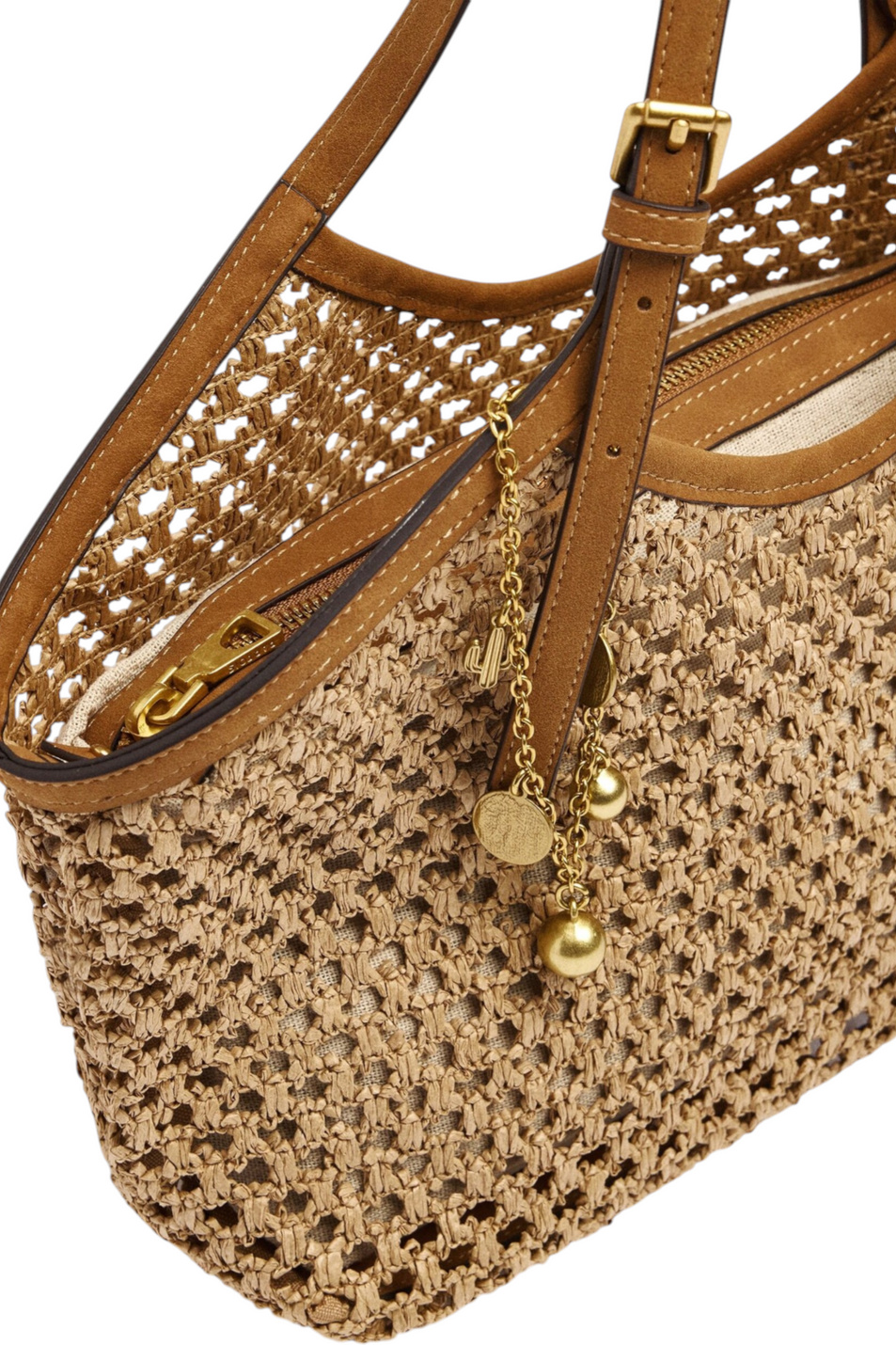 Женский Parfois Сумка-тоут плетеная (цвет ), артикул 244417 | Фото 4