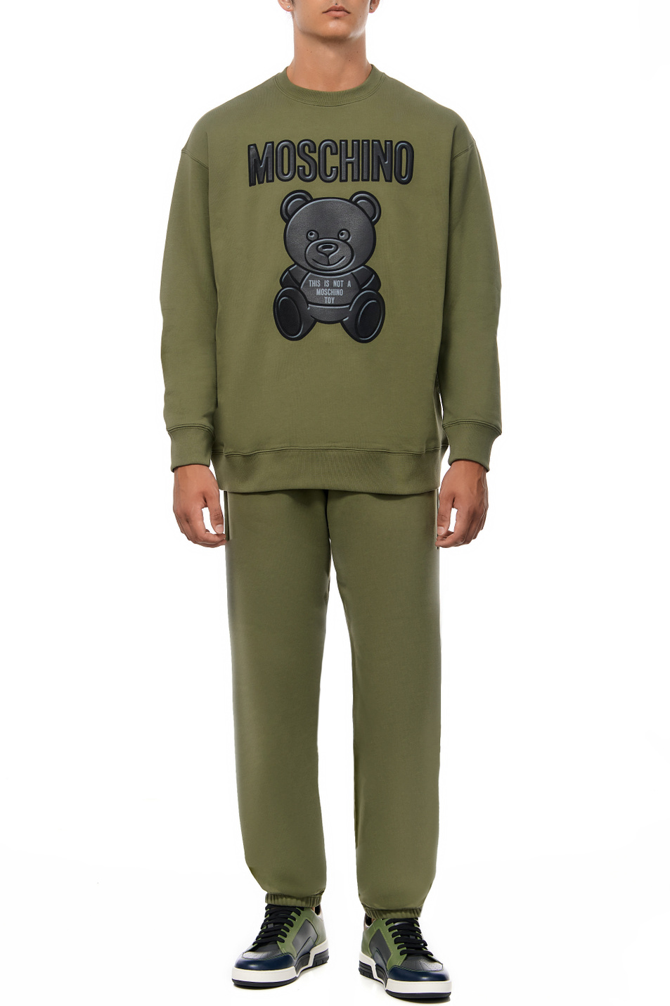 Мужской Moschino Свитшот из натурального хлопка (цвет ), артикул V1713-7028 | Фото 2