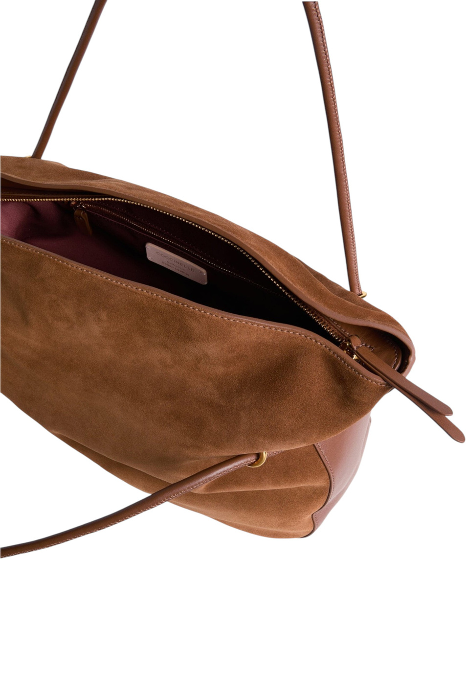Женский Coccinelle Сумка LIZZIE SUEDE BIM из натуральной кожи (цвет ), артикул E1VEQ110101 | Фото 3