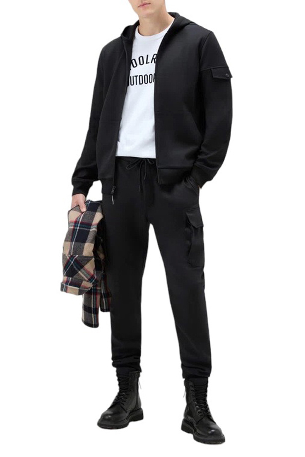 Мужской Woolrich Толстовка однотонная (цвет ), артикул CFWOSW0199MRUT3497 | Фото 2