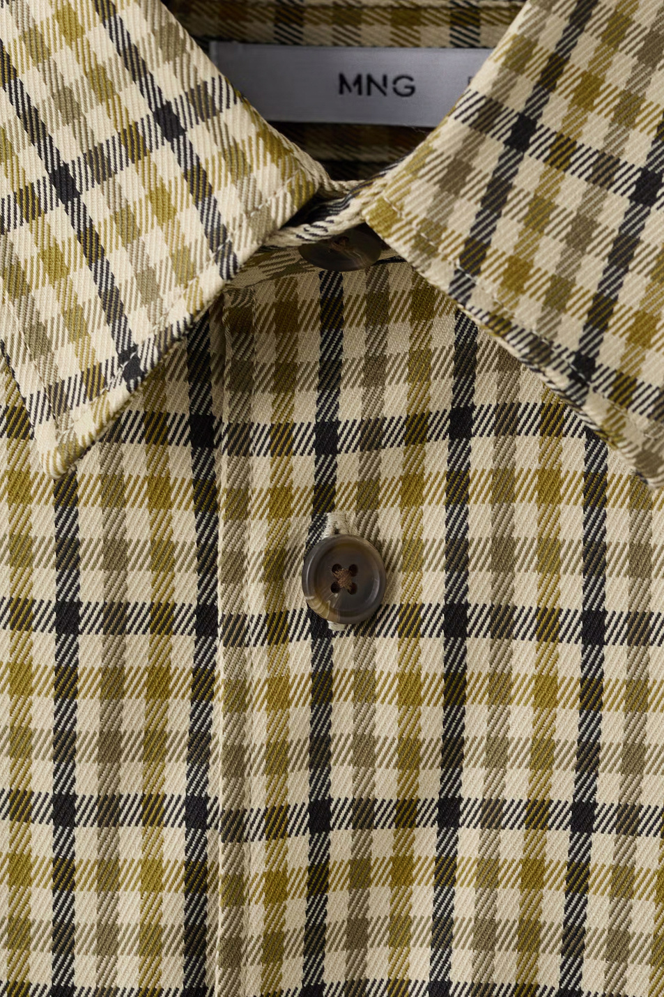 Мужской Mango Man Рубашка GABRIO в клетку (цвет ), артикул 27054423 | Фото 5