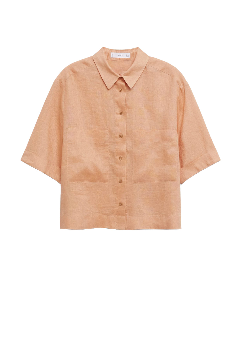 Mango Рубашка из 100% льняной ткани (цвет ), артикул 87008631 | Фото 1