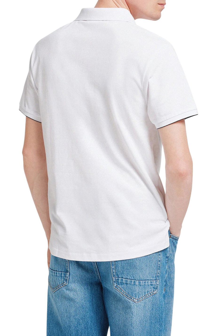 Мужской Springfield Поло из хлопка (цвет ), артикул 4403091 | Фото 3