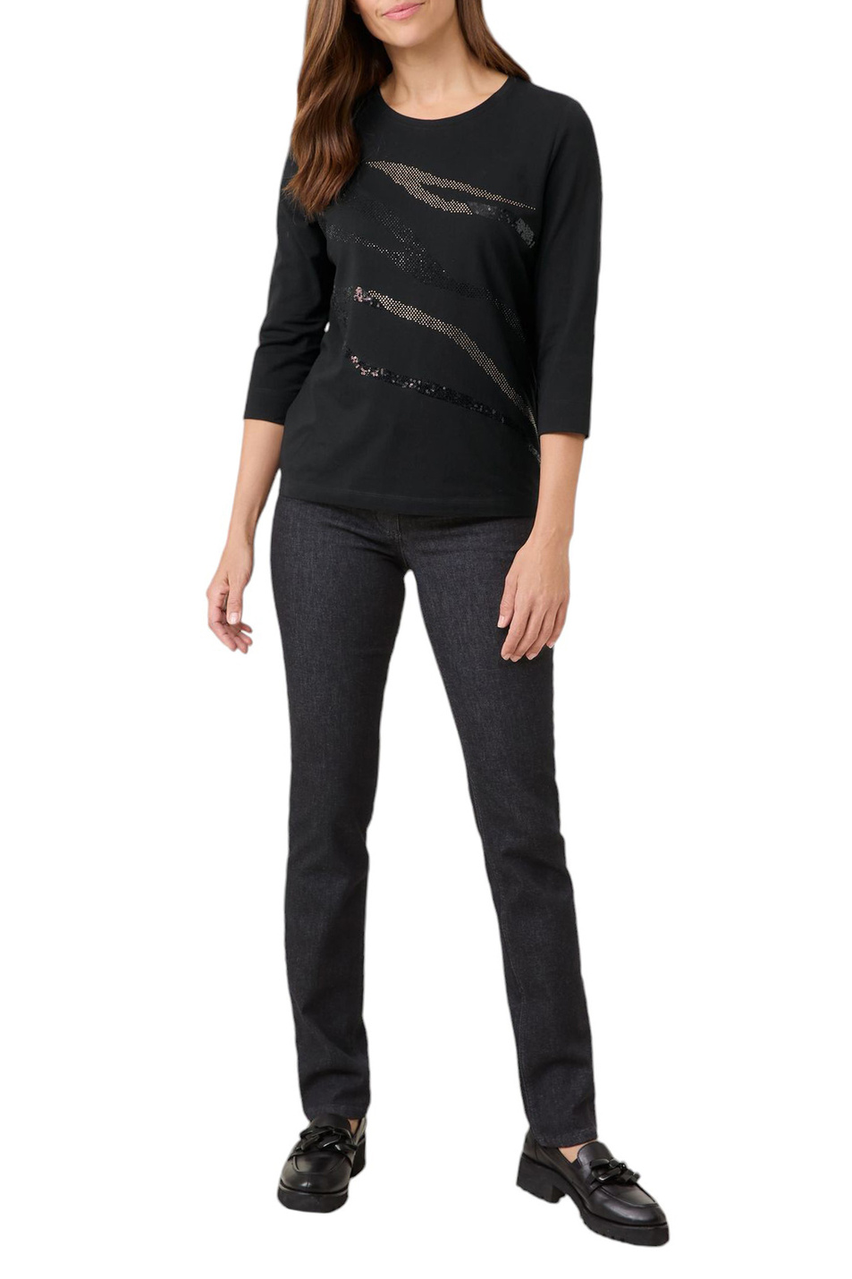 Женский Gerry Weber Лонгслив с декором (цвет ), артикул 370080-44030 | Фото 2