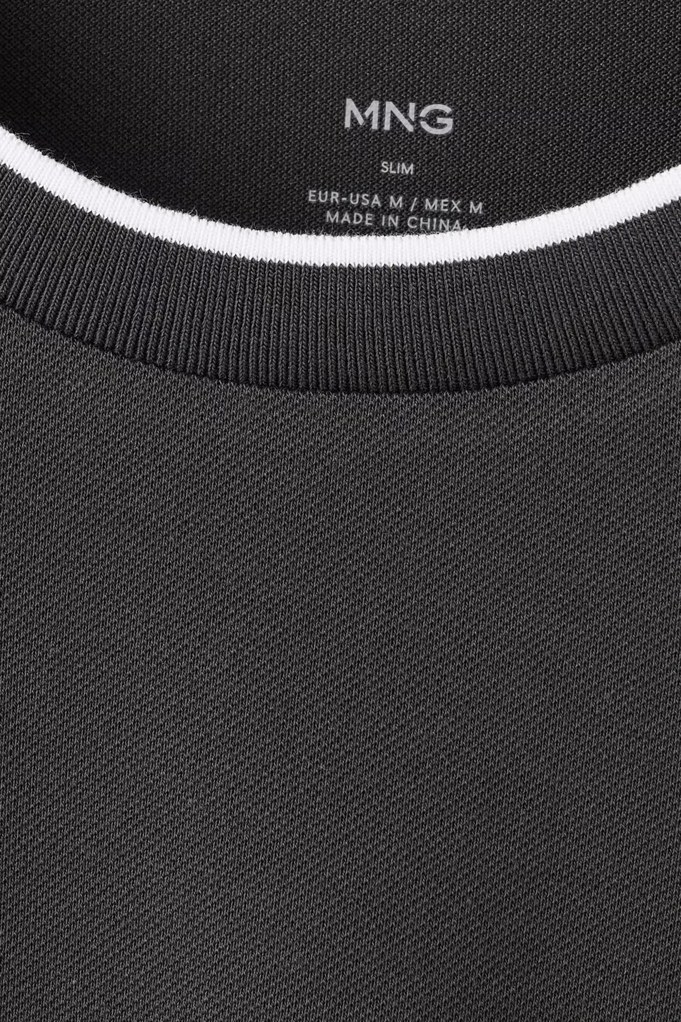 Мужской Mango Man Футболка GARDA облегающего кроя (цвет ), артикул 27064425 | Фото 5