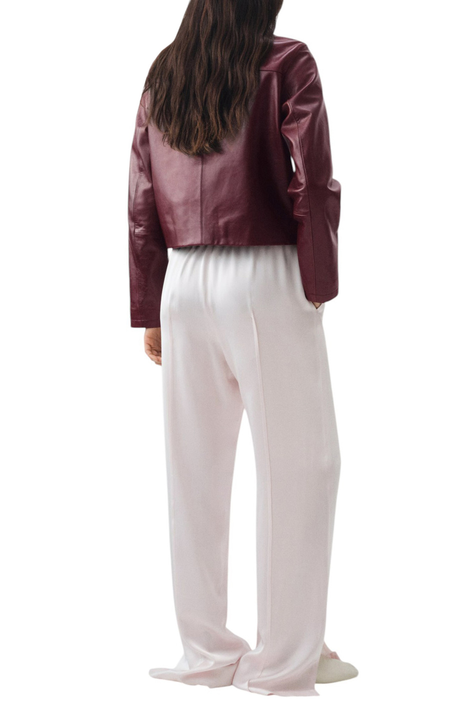 Женский Mango Куртка LEA из натуральной кожи (цвет ), артикул 17056343 | Фото 4