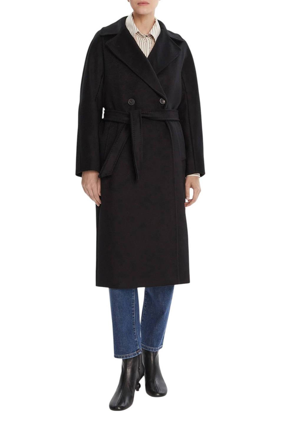 Женский Weekend Max Mara Пальто RESINA из шерсти (цвет ), артикул 2525016031 | Фото 4