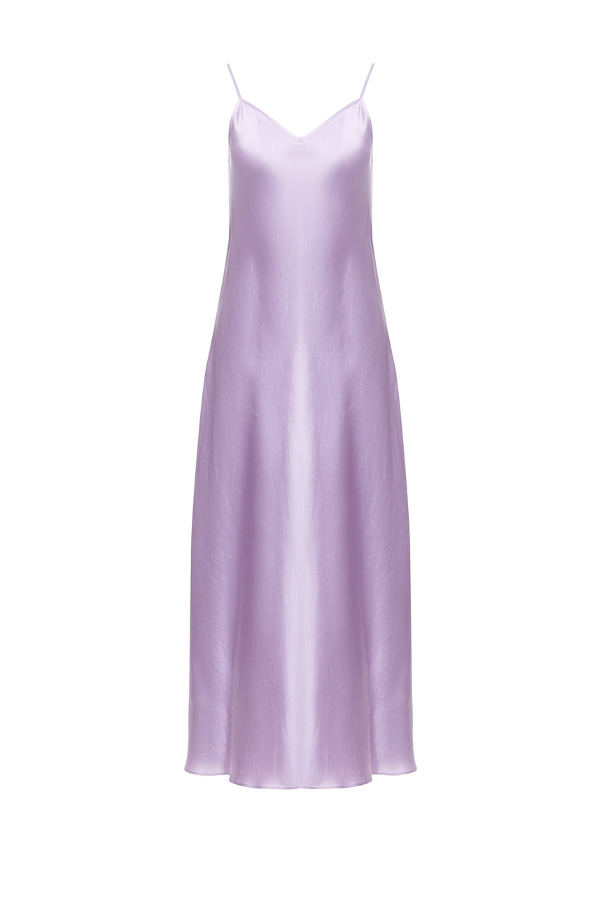 Платье ONDA с V-образным вырезом|Основной цвет:Лиловый|Артикул:2332210536 | Фото 1