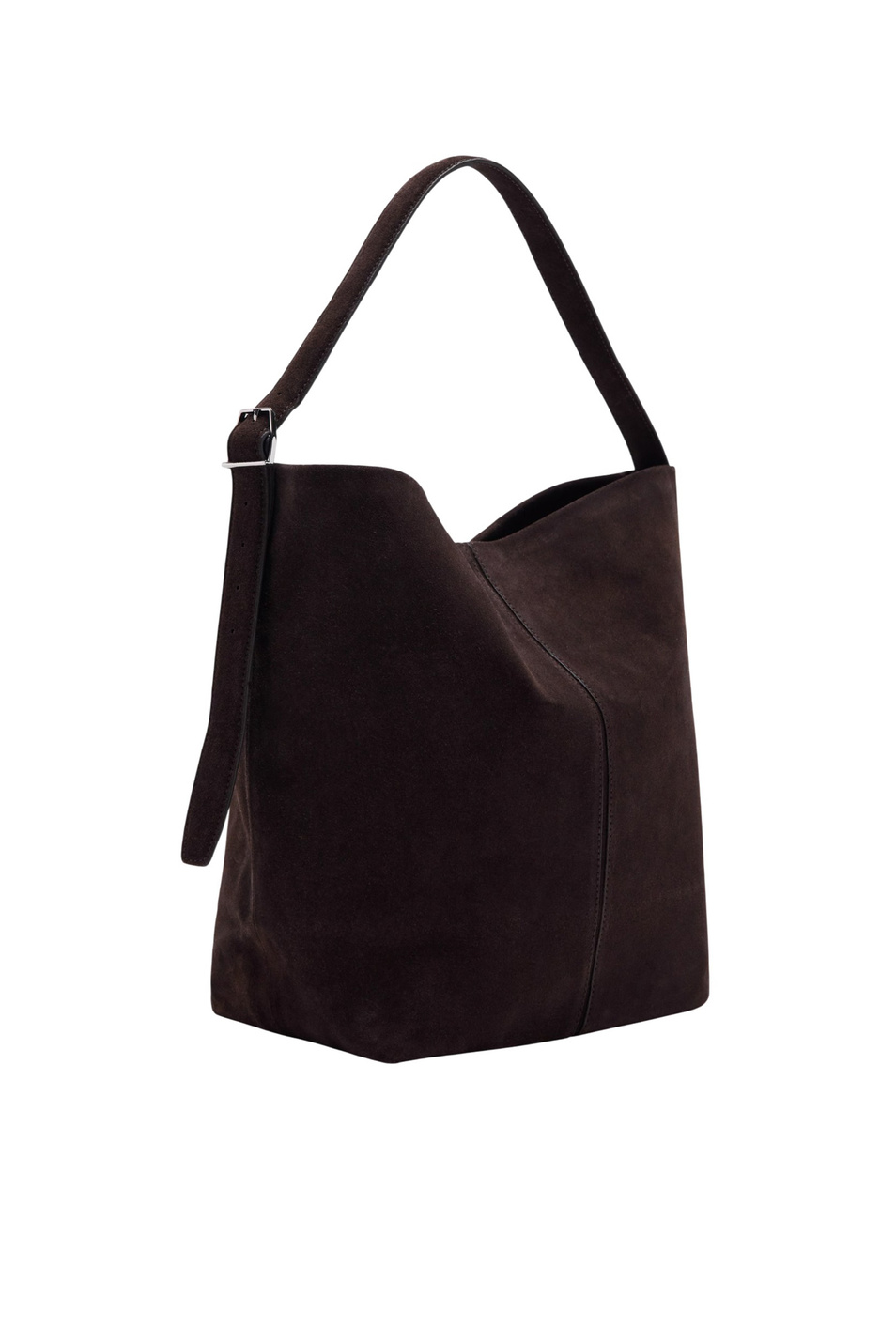 Женский Mango Сумка CARNABY из натуральной замши (цвет ), артикул 27061225 | Фото 2