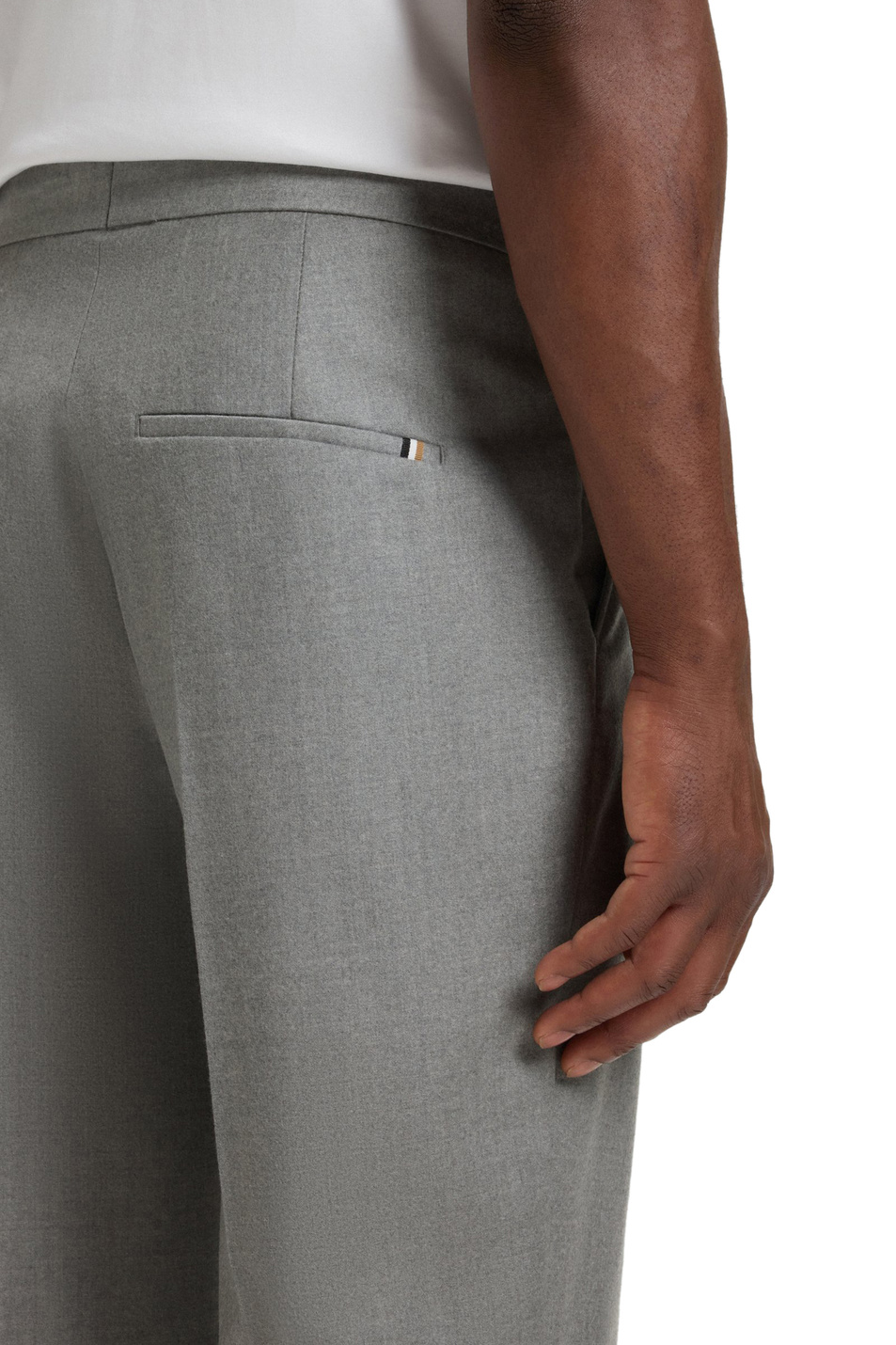 Мужской BOSS Брюки Perino из шерсти (цвет ), артикул 50551829 | Фото 5