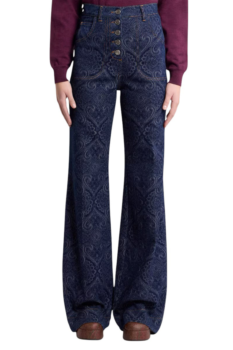 Женский Etro Джинсы с принтом (цвет ), артикул WRNB000499TJEF9S9090 | Фото 3