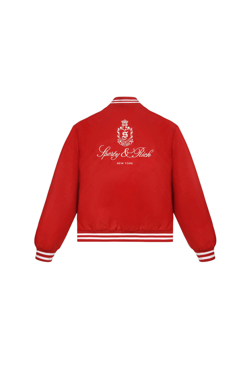 Женский Sporty & Rich Бомбер Vendome с логотипом (цвет ), артикул OW030602231RE34 | Фото 2