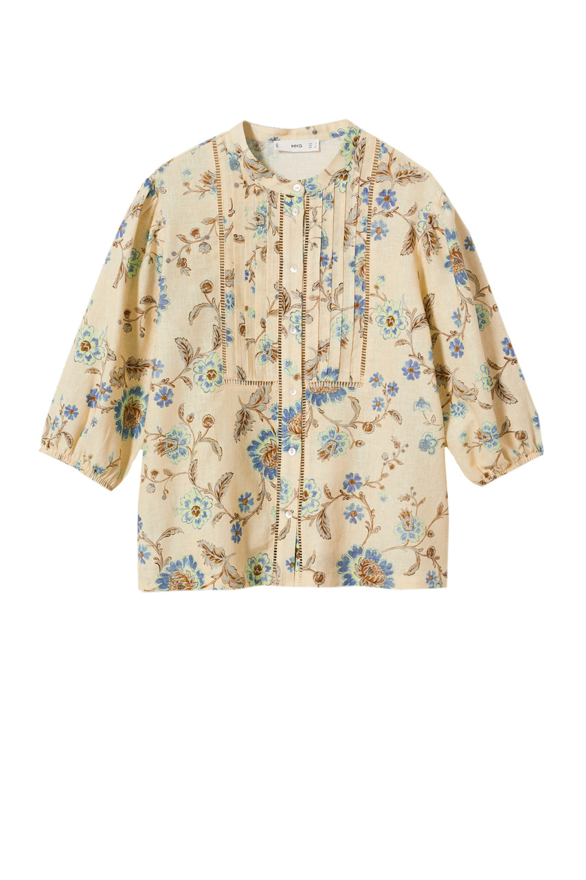Блузка VANESA с принтом|Основной цвет:Разноцветный|Артикул:27088640 | Фото 1