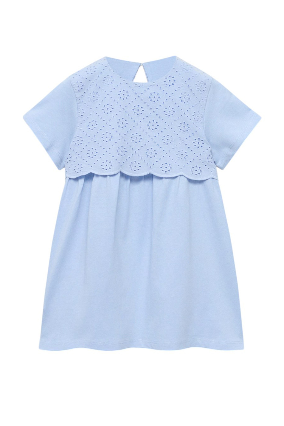 Девочкам Mango Kids Платье DRESSY из хлопка (цвет ), артикул 87045948 | Фото 1