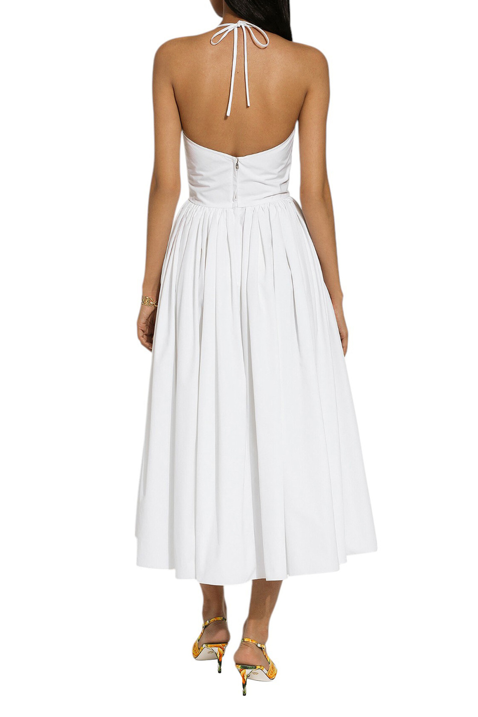 Женский Dolce & Gabbana Платье из хлопка (цвет ), артикул F6DJJT-FU5V4 | Фото 3